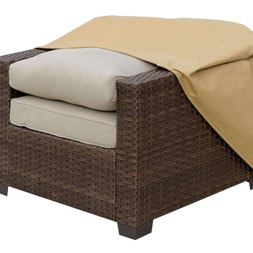 Dust Cover | Outdoor Chairs | Medium Size | Light Brown Fabric