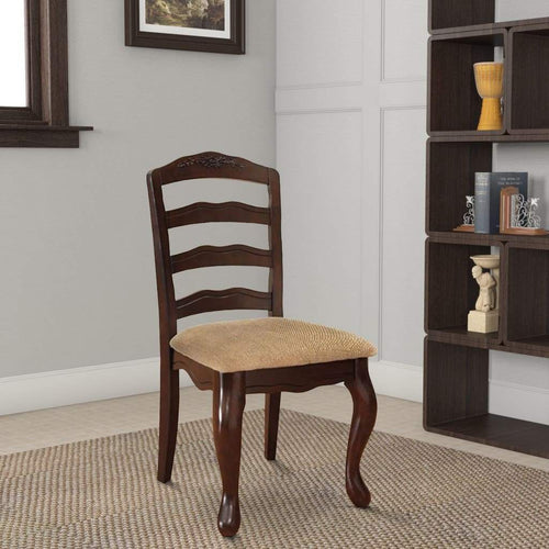 Side Chair Set of 2 | Townsville Cottage Style | Dark Walnut
