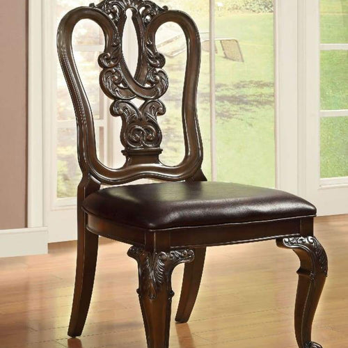 Side Chair Set of 2 | Bellagio Wood Carved Style