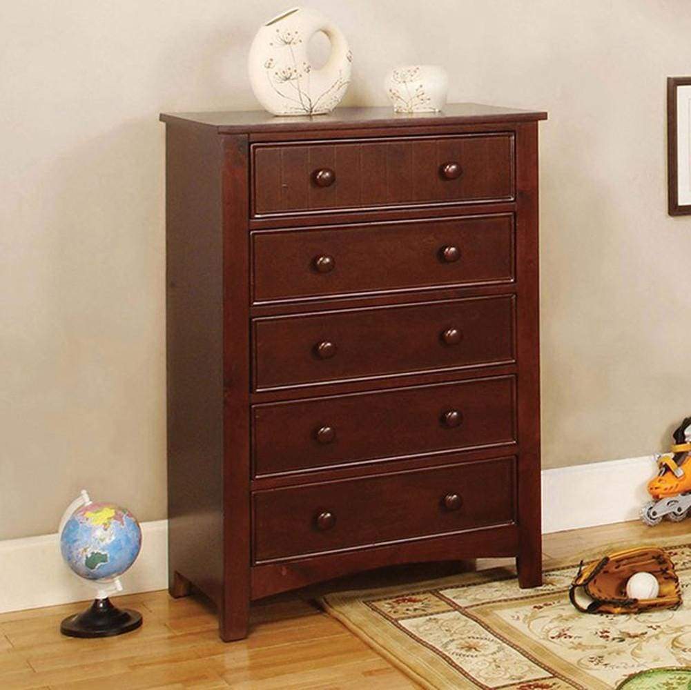 Chest | Transitional Style | Wood Frame | Brown Finish
