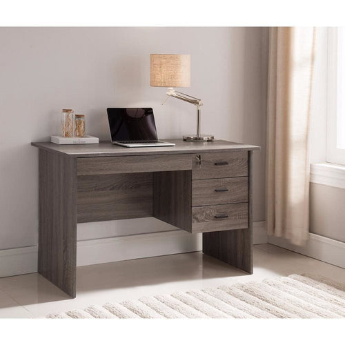 Office Desk | Contemporary Style | Gray Finish