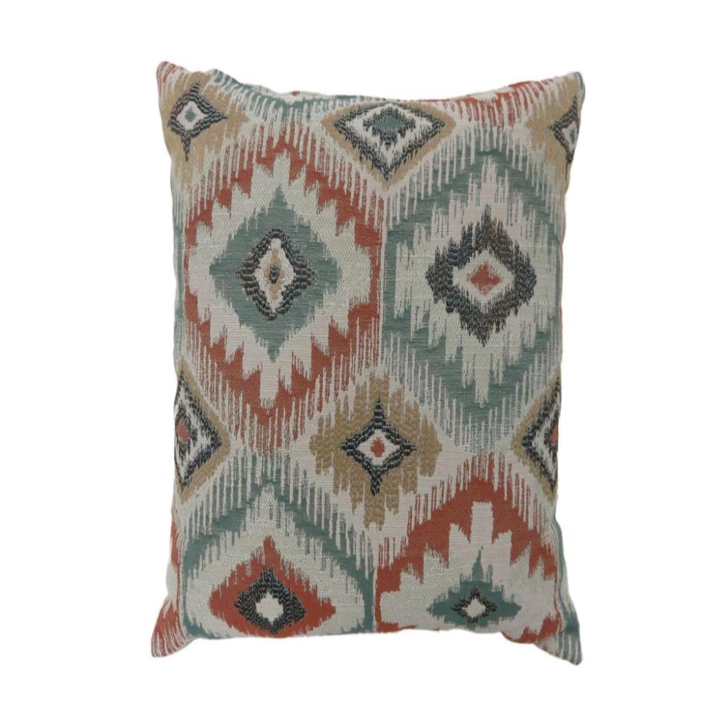 Throw Pillows Set of 2 | Diamond Pattern | Multicolor