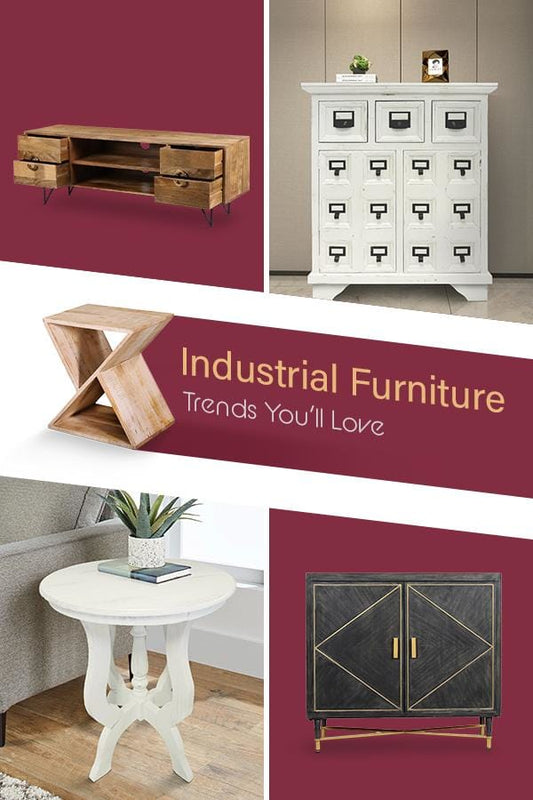 10 Industrial Furniture Trends That Will Shape Your Home in 2020!