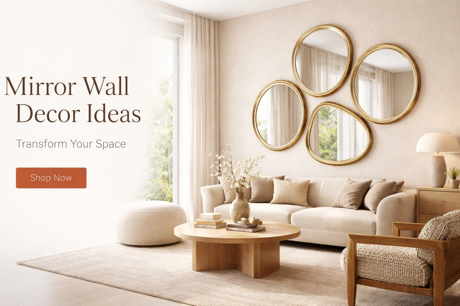 Mirror Wall Decor Ideas: Transform Your Space with Reflective Art
