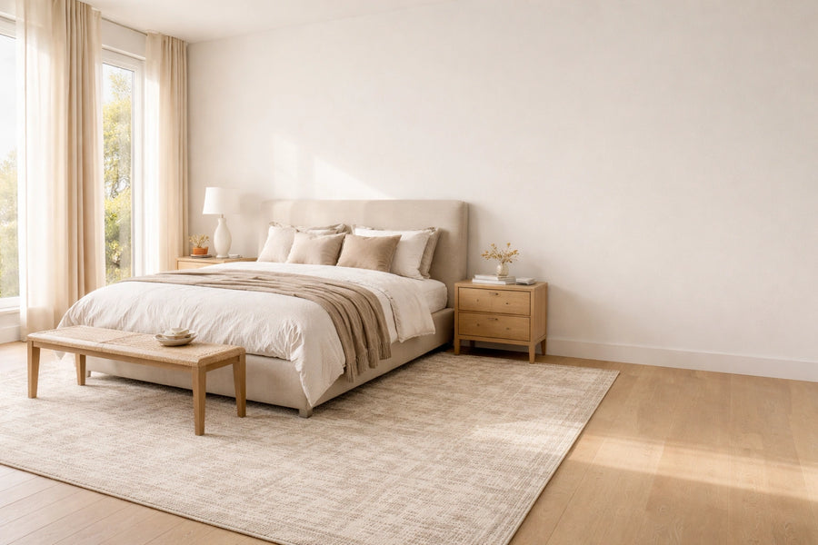 Choosing the Perfect Bedroom Rug: Size, Material & Style Guide