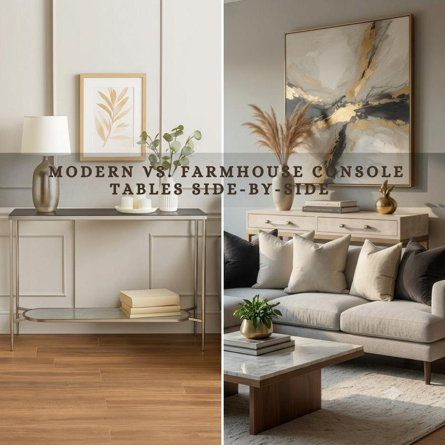 Console Table vs. Sofa Table: Which One Actually Fits Your Space?