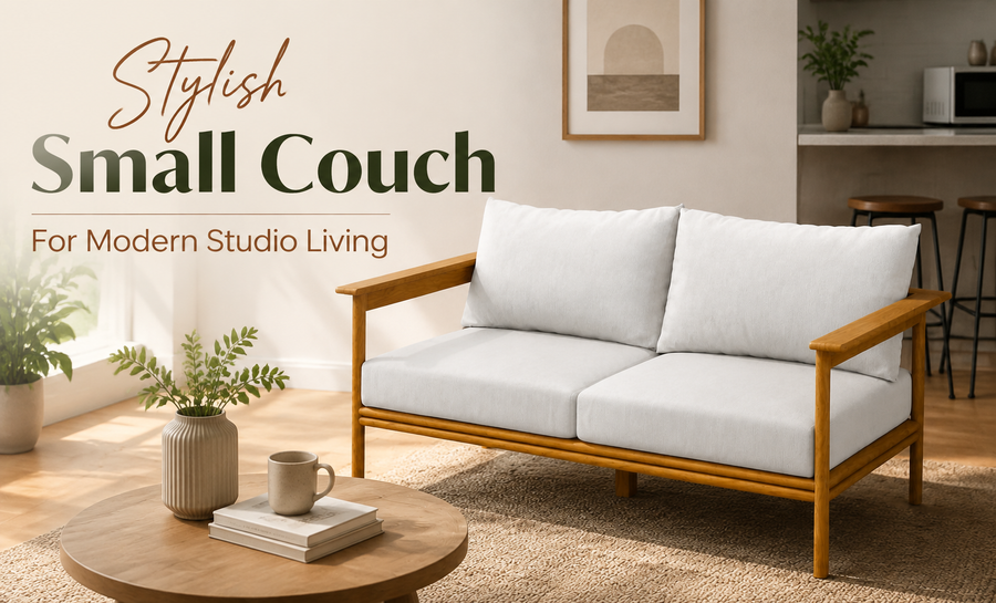 Choose Comfort With The Right Small Couch For Your Studio Apartment