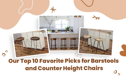 10 Best Bar and Counter Stools in Industrial and Rustic Styles