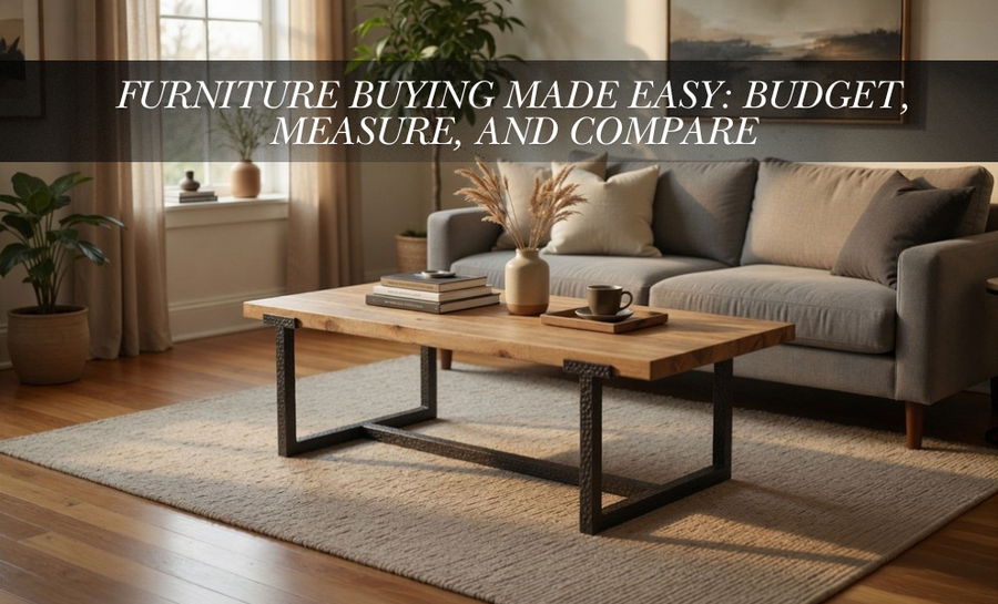 Budget, Measure, Choose Wisely: Best Tips For Buying Furniture Online