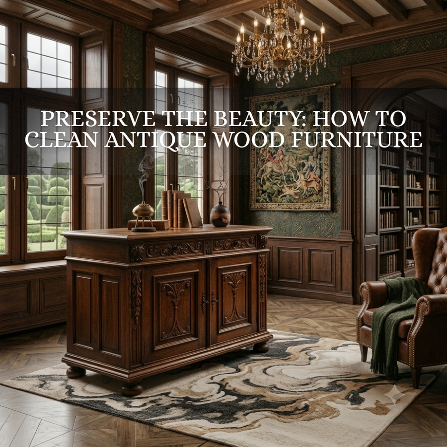 Preserve the Beauty: How to Clean Antique Wood Furniture