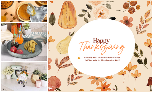 10 Items to Make Your Thanksgiving Furniture Setup POP This Year