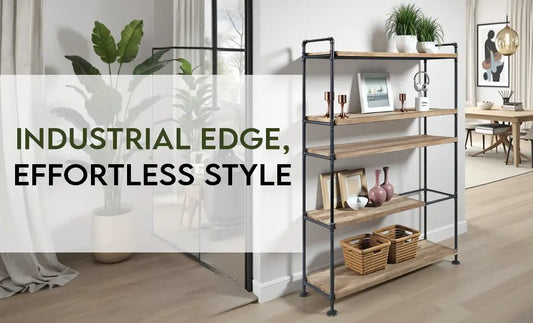 Achieve an Industrial Aesthetic with These Striking Furniture Pieces