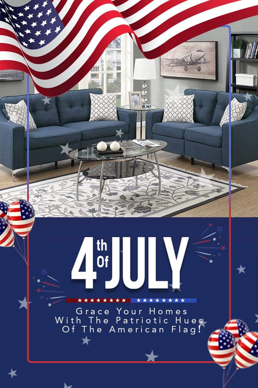 Add the Zealous Colors of Independence to Your Home Decor This 4th Of July!