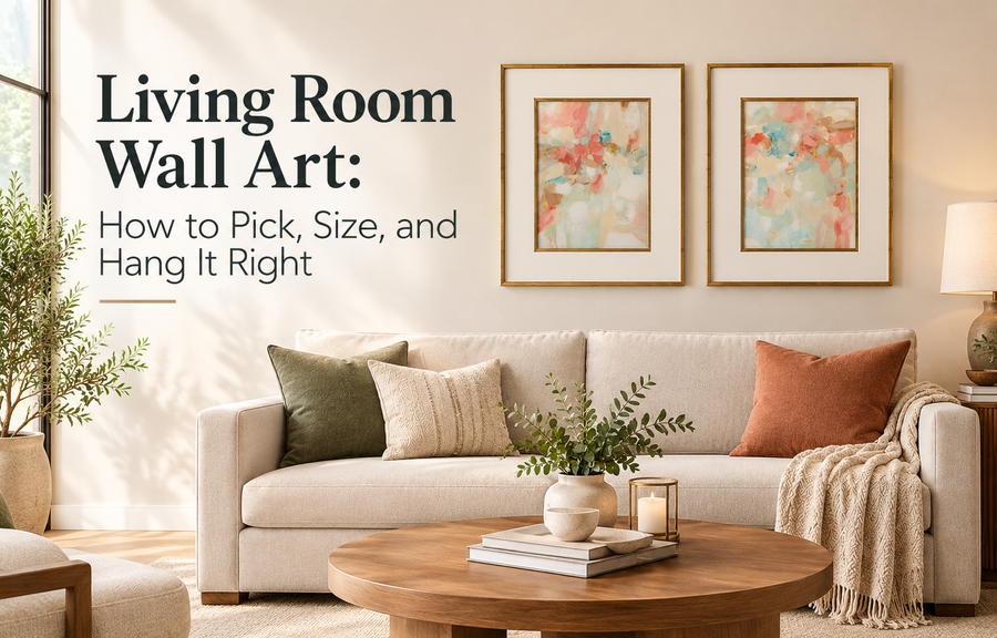 How to Choose the Perfect Wall Art for Your Living Room