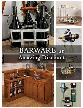 Complete your Holiday Decor with Barware at Amazing Discounts