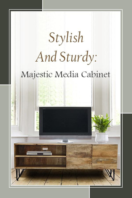 Decorate Your Living Space with Functional Media Cabinet