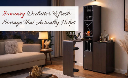 New Year Home Reset: Declutter Hotspots + the Storage Pieces That Fix Them (January Organizing Surge)