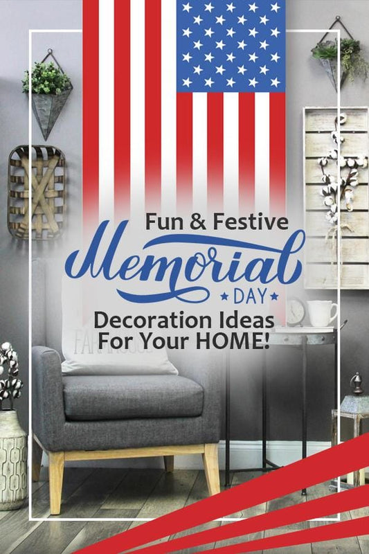 Great Memorial Day Party Decor Ideas to Let Your Patriotism Shine!