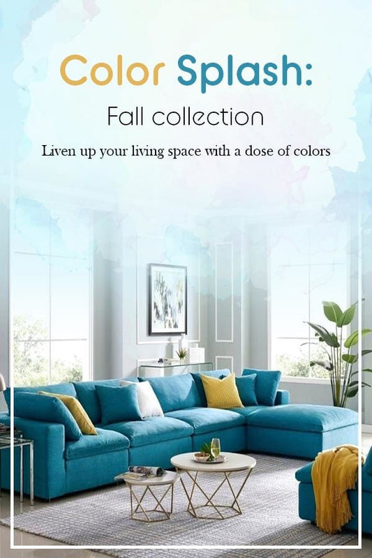 Liven Up Your Living Space with Dose of Colors
