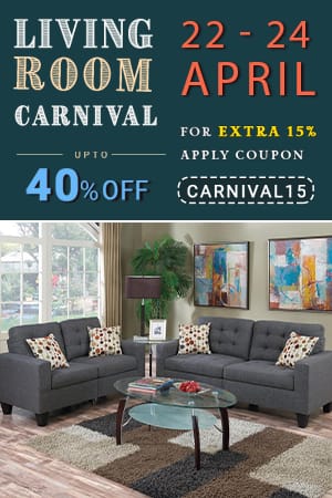 Living Room Carnival – The Quintessential Sale for 72 Hours