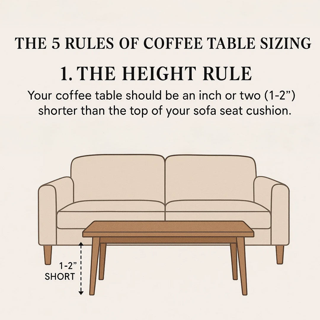 Coffee Table Size & Spacing Guide