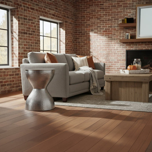 Industrial Style Hammered Texture Iron Stool with Hourglass Shaped Body, Silver By The Urban Port