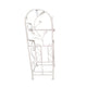 Noe Benzara Classic Free standing Metal Toilet Paper Holder, Off White