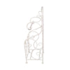 Noe Benzara Classic Free standing Metal Toilet Paper Holder, Off White