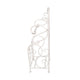 Noe Benzara Classic Free standing Metal Toilet Paper Holder, Off White