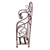 Noe Benzara Classic Free standing Metal Toilet Paper Holder, Bronze