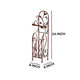 Noe Benzara Classic Free standing Metal Toilet Paper Holder, Bronze