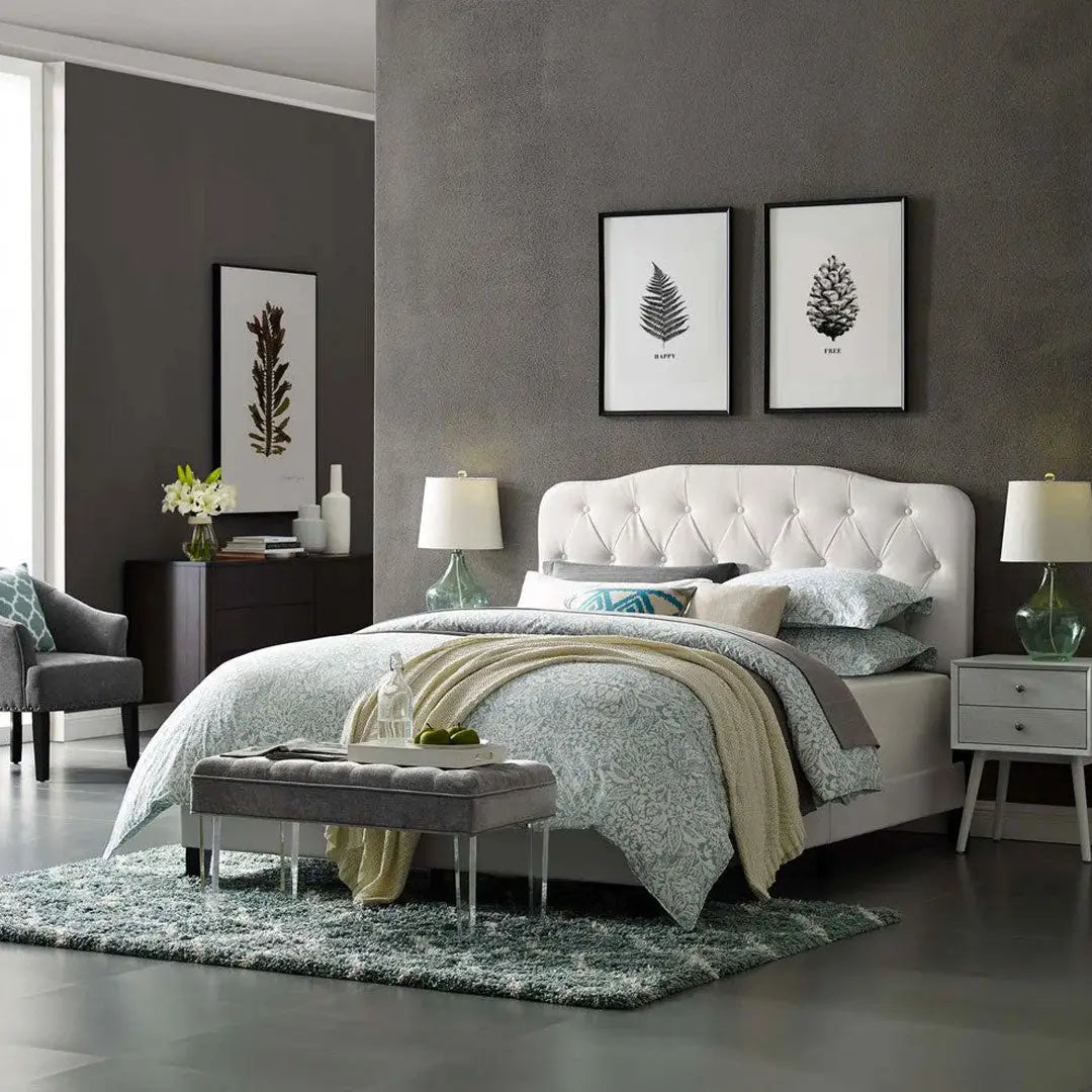 Modway Amelia Full Faux Leather Bed