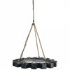 Tyre Chandelier | Ring Frame Design | 22" Diameter