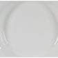 Enticing Round Decorative Porcelain Plate White By Casagear Home ABH-69035