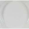 Enticing Round Decorative Porcelain Plate White By Casagear Home ABH-69035