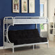 Eclipse Bunk Bed | Twin XL | Queen | Futon Base | White Finish