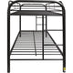 Thomas Twin/Twin Bunk Bed Black AMF-02188BK