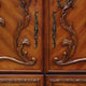 Imperial Chest | 5 Drawers | 2 Cabinets | Cherry Oak Brown AMF-12146