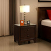 Dresden Nightstand | 2 Drawers | Espresso Brown