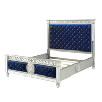Blue and Silver