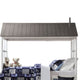 Tree House Design Wooden Twin Size Bed with Trundle White and Gray AMF-37170T