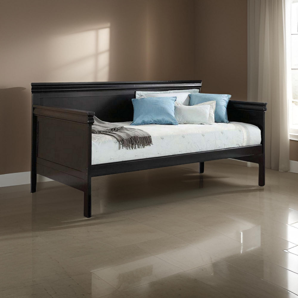 Piya Daybed | Wood Frame | Beveled Edges | White