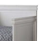 Transitional Wooden Day Bed with Beveled Edges, White By Casagear Home