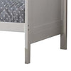 Transitional Wooden Day Bed with Beveled Edges, White By Casagear Home