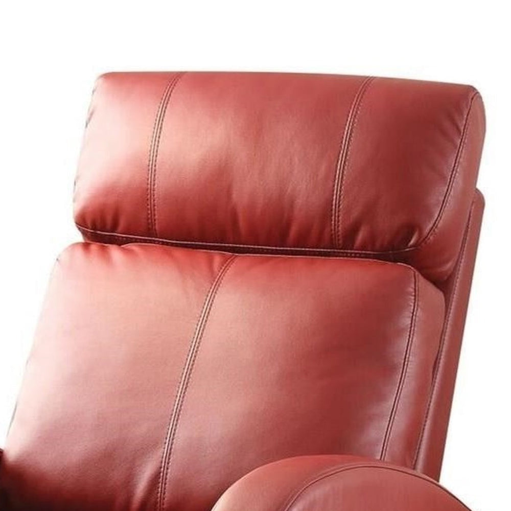 Ricardo Recliner with Power Lift, Red