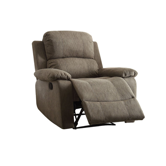 Jaxon Recliner | Pillow Top Arms | Microfiber Upholstery | Gray