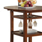 Smart Looking Counter Height Table, Cherry