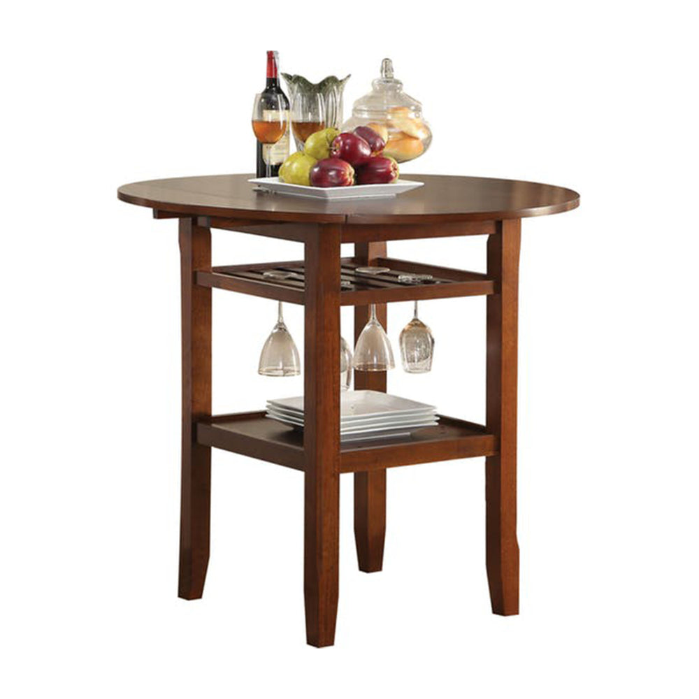 Smart Looking Counter Height Table, Cherry