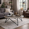 Preston Coffee Table | Vintage Finish | Weathered Gray Oak