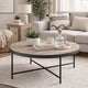 Preston Coffee Table | Charming Finish | Weathered Oak Brown